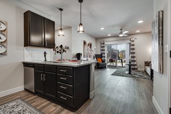 Spacious contemporary cabinets